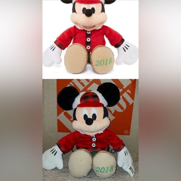 NWT 2018 Disney Halloween/Christmas plushies - Picture 2 of 6